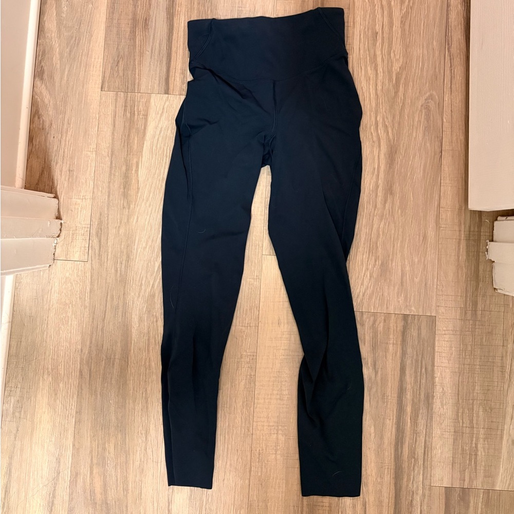 Lululemon Dark Blue High-Waisted Leggings